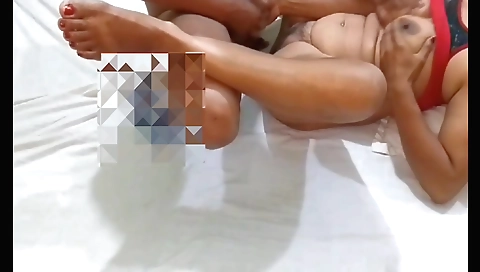 Indian wife enjoys fucking with her husband in the holi