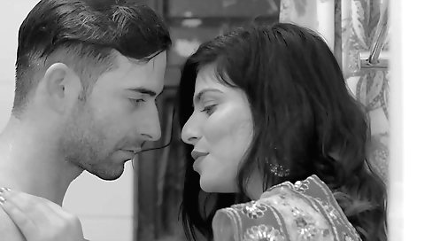 Horny big tits brunette milf with big booty fucked in pussy