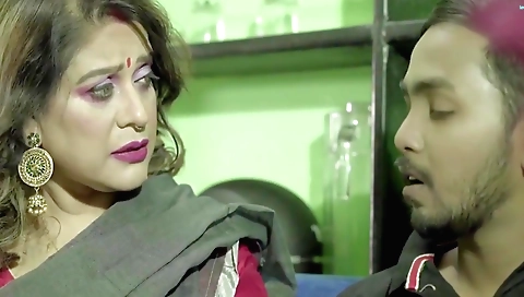 Indian redhead gets her pussy fucked by her stepson